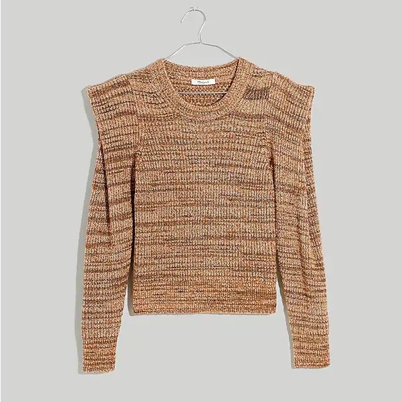 Madewell Space-Dyed Autumn Prentiss Pullover Sweater - Picture 3 of 9